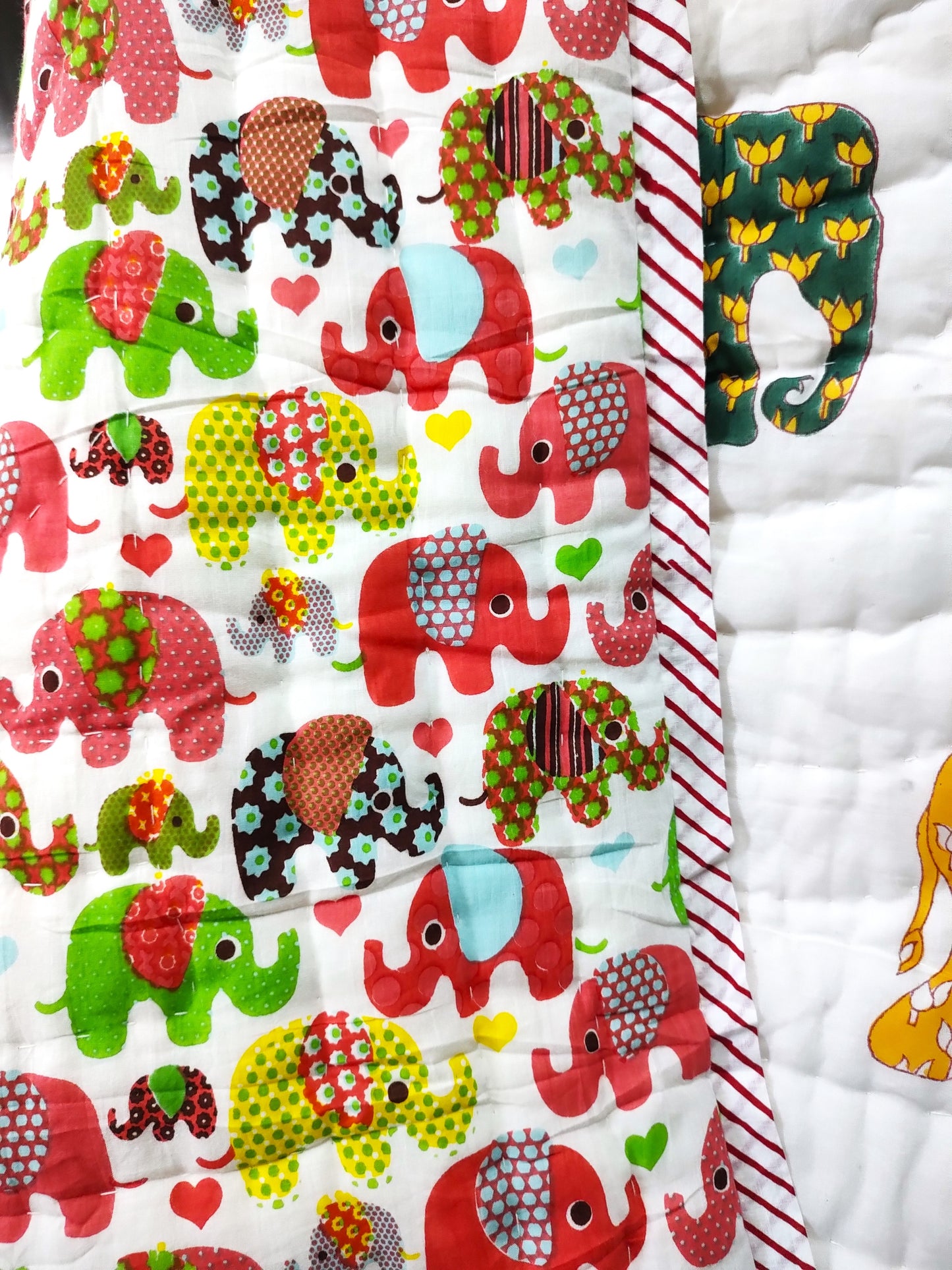 Multi Colored Elephant