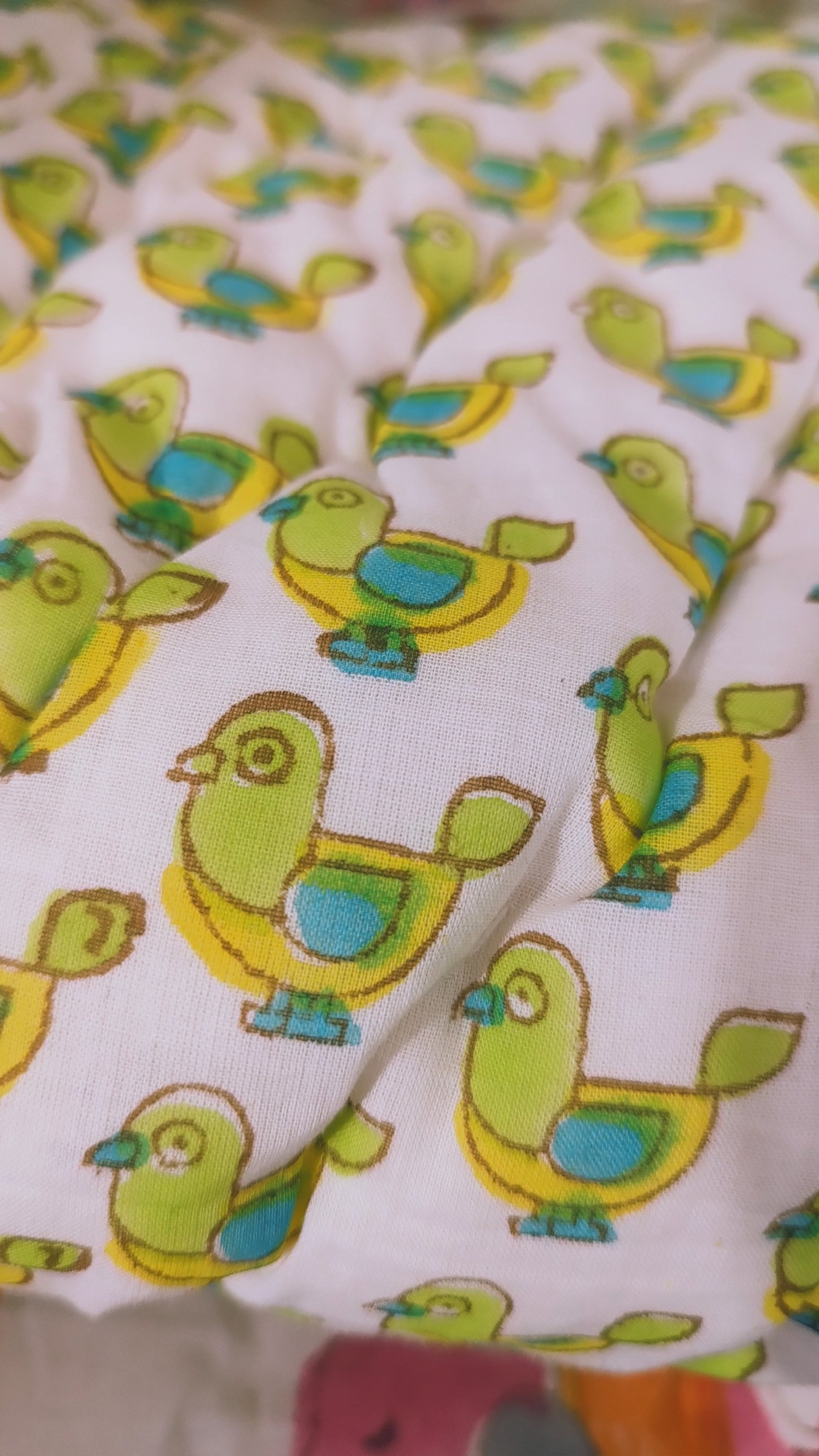 Green Birdie Quilt