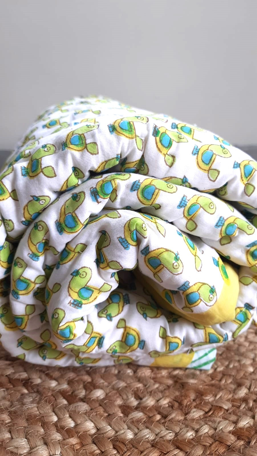 Green Birdie Quilt