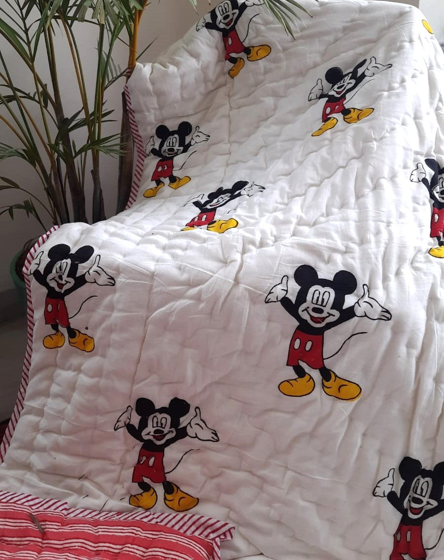 Mickey Mouse Quilt