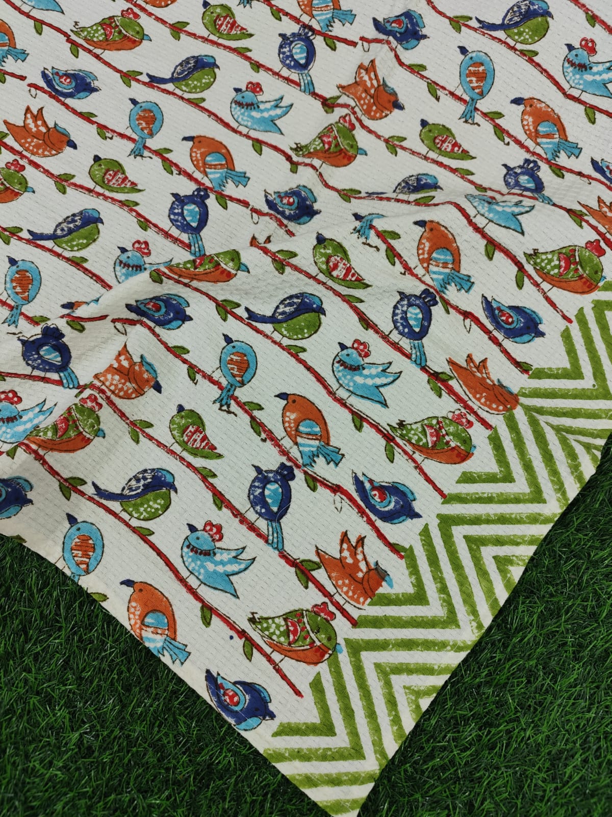 Birds on Tree Branch Towel