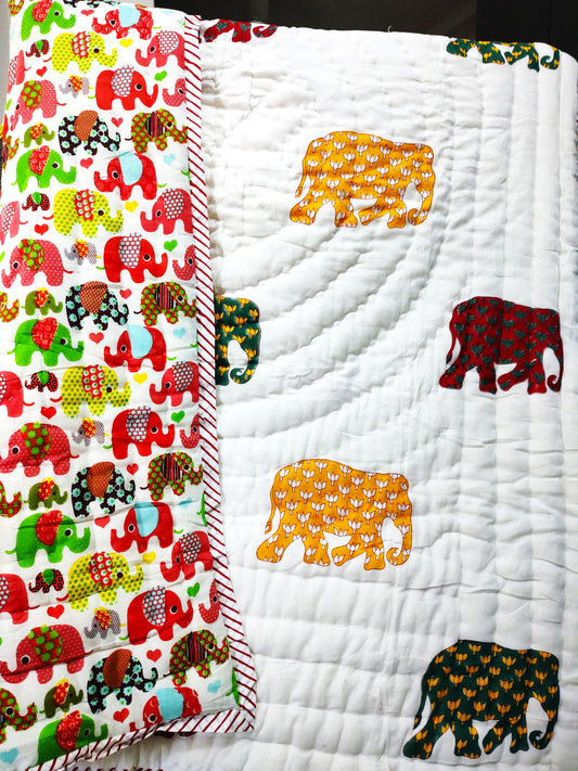 Multi Colored Elephant