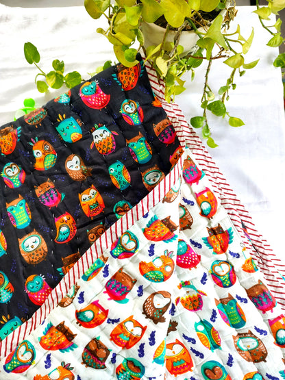 Black & White Owl Quilt