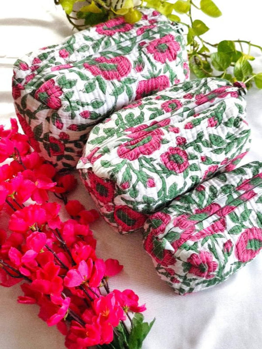 Multi Purpose/Toiletry Pouches (Set of 3)