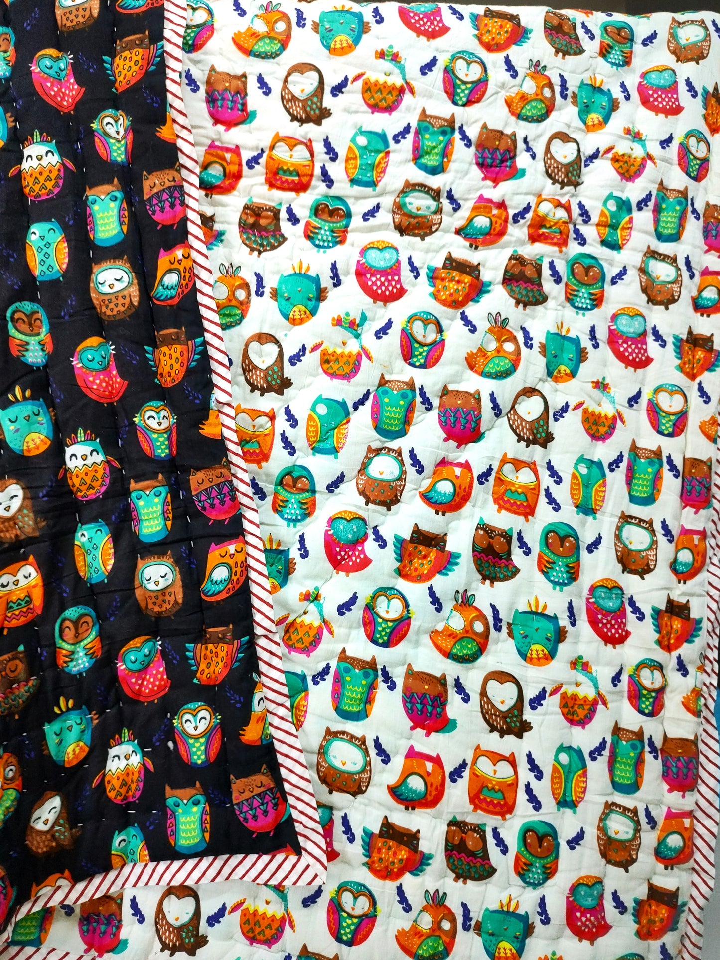 Black & White Owl Quilt