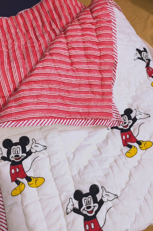 Mickey Mouse Quilt