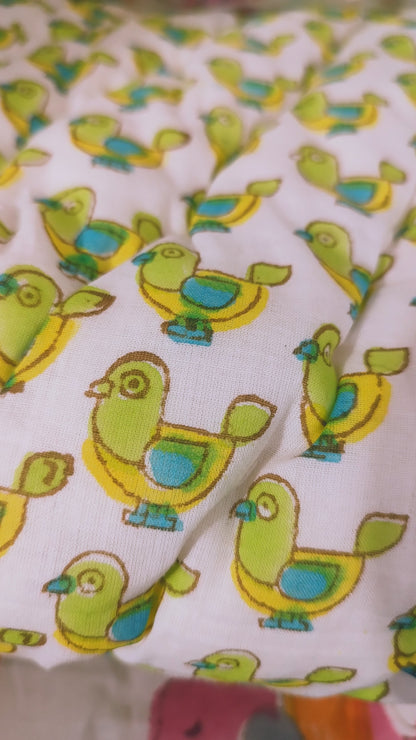 Green Birdie Quilt