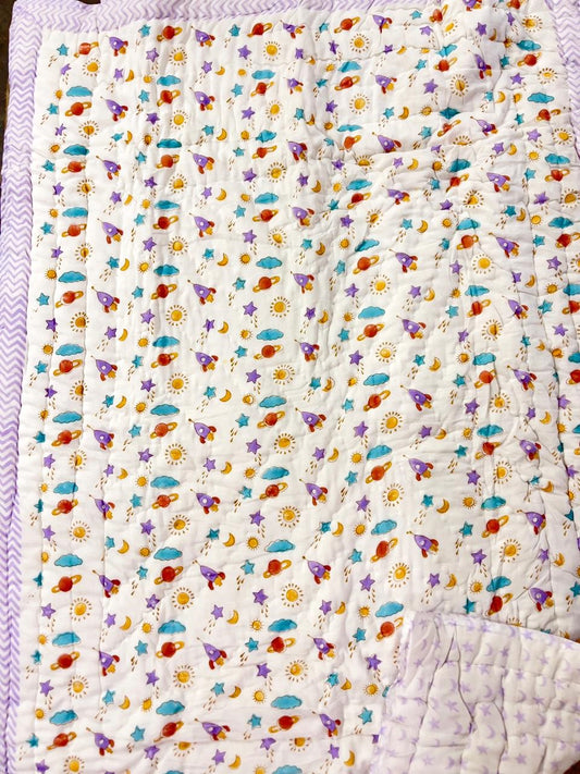 Space Theme Quilt