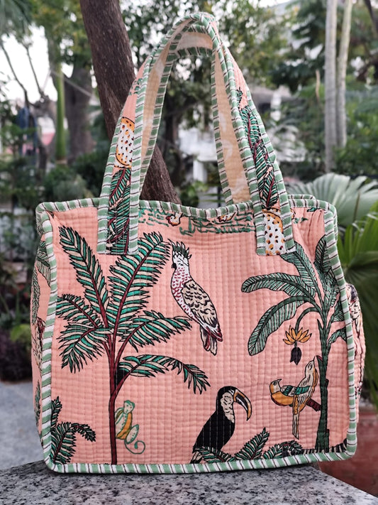 Bird Mini Tote Bag