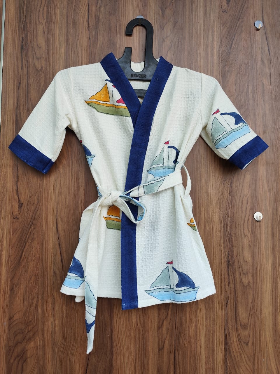 Boat Kids Bathrobe